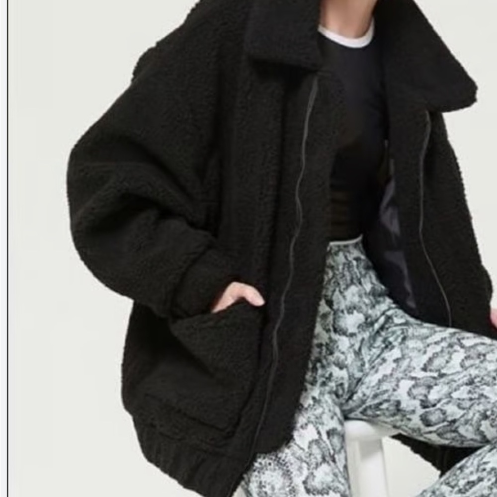 Urban Outfitters Oversized Teddy Jacket